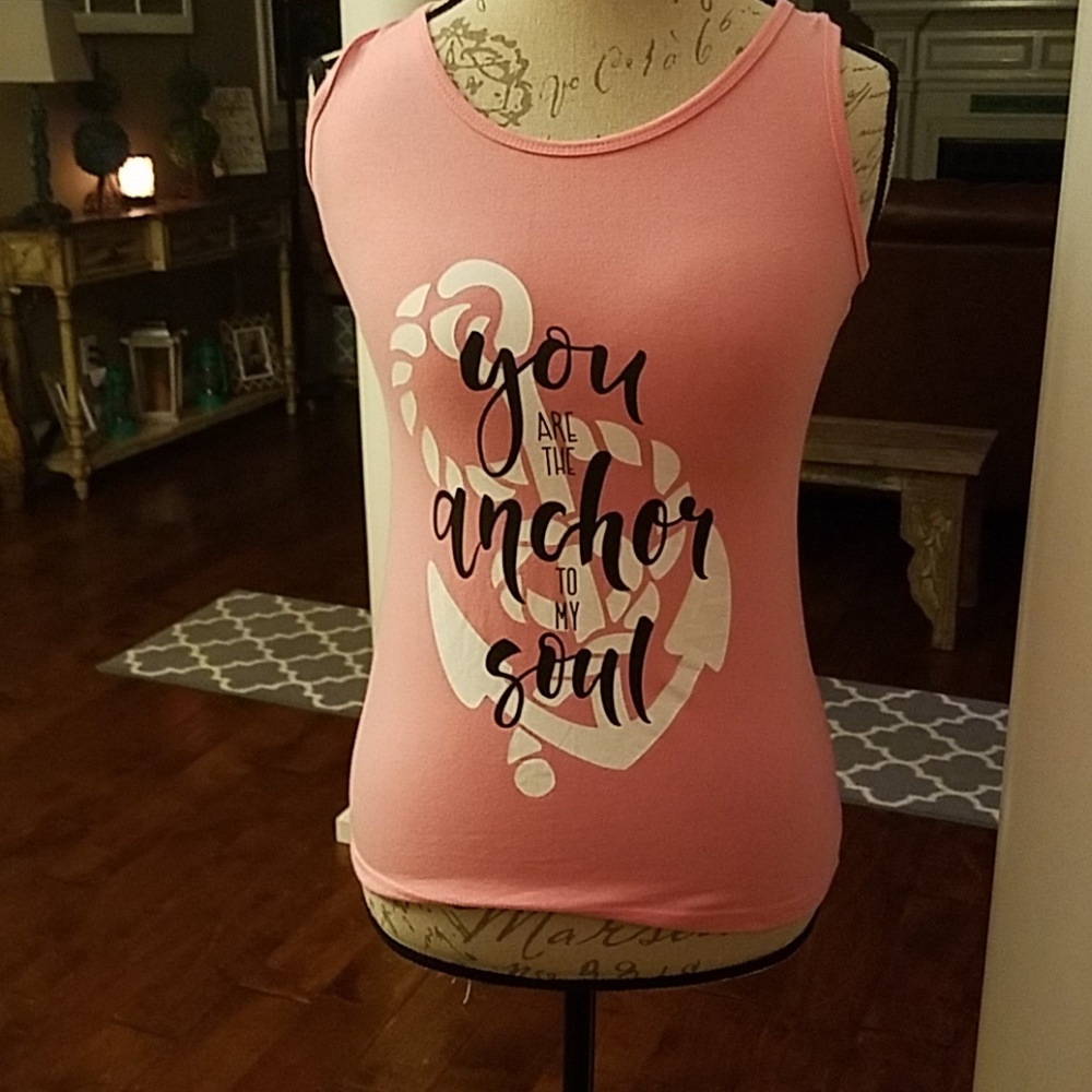 You are the anchor to my soul tank top